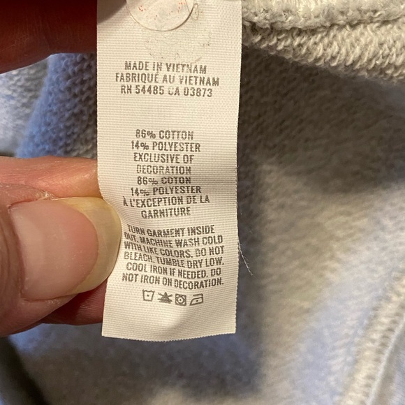 Aero Alumni Gray Crewneck Sweatshirt Oversized Size Medium Athleisure - Picture 10 of 13